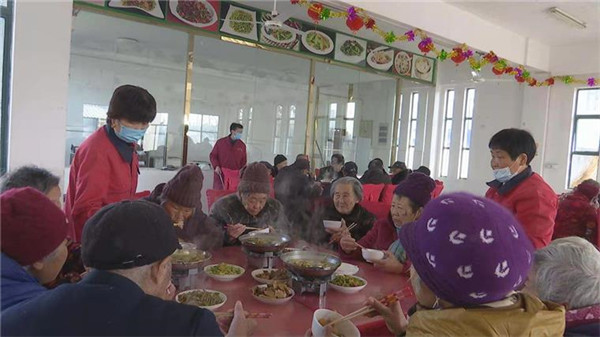 淮南壽縣：老年公寓暖意濃 這里過年不孤單