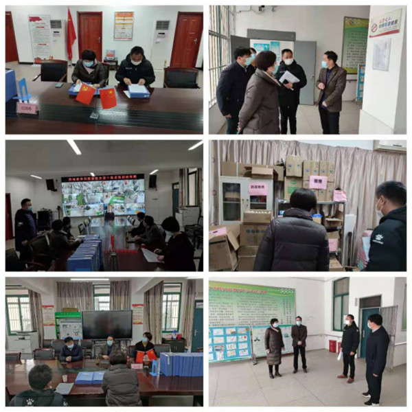 淮南市教體局第十督查工作組蒞臨淮南特校檢查春季開學疫情防控工作